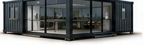 Expanded container house